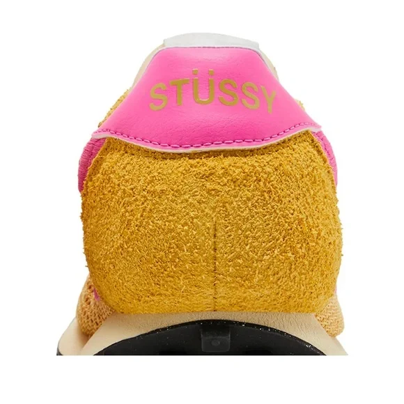 Stussy × Nike LD-1000 Sanded Gold and Laser Fuchsia FQ5369-700 Men's US 10 NEW - Picture 2 of 8